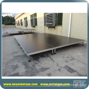 Portable stage for night bar